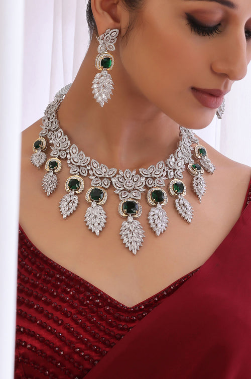 Shahnila Emerald Necklace