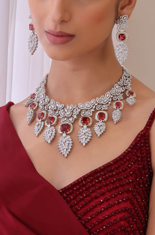 Shahnila Ruby Necklace