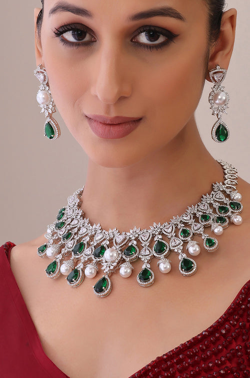 Sharisha Emerald Necklace