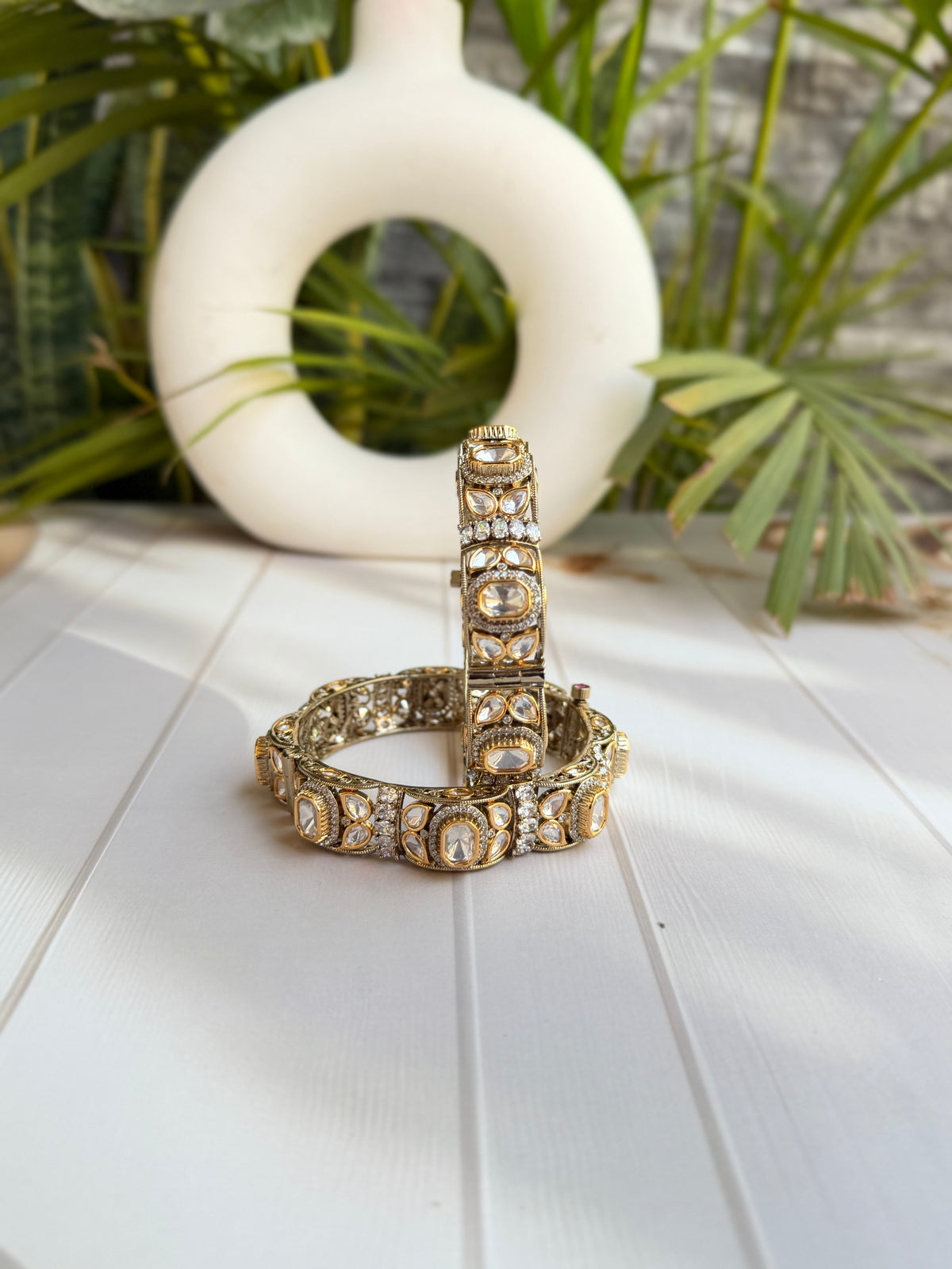 Tanjina Polki Bangle