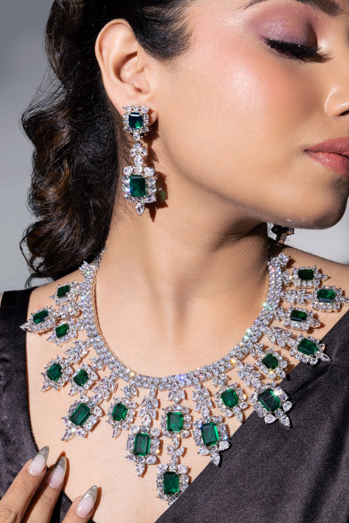 Anika Emerald Necklace