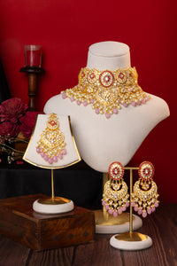 Navya Rose Quartz Necklace Set