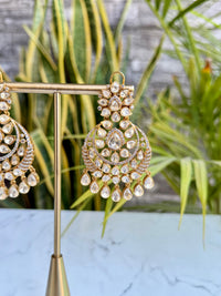 Rafiya Moissanite Chandbali