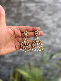 Inaiba Moissanite Chandbali