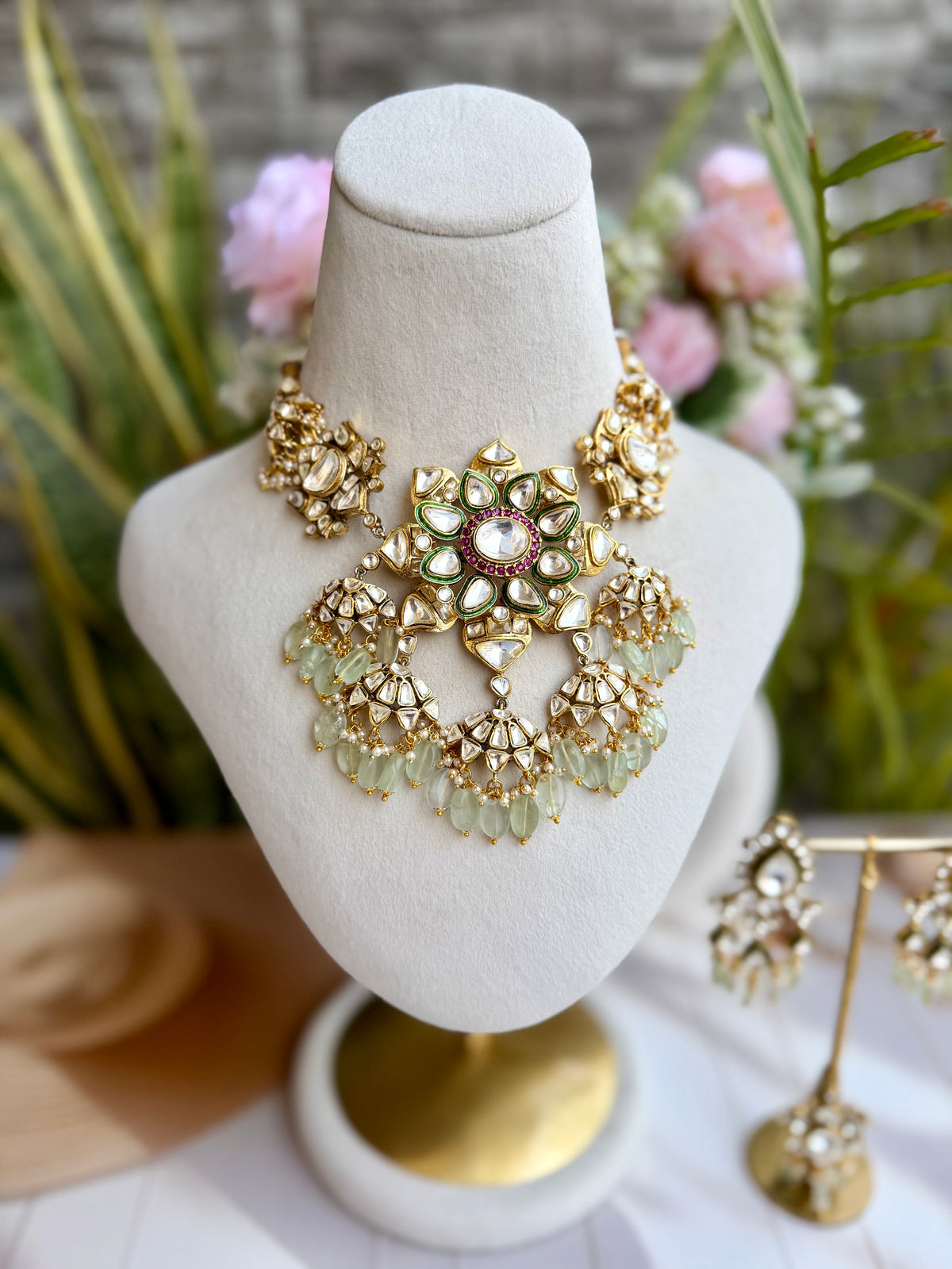 Suhera Fluorite Necklace Set