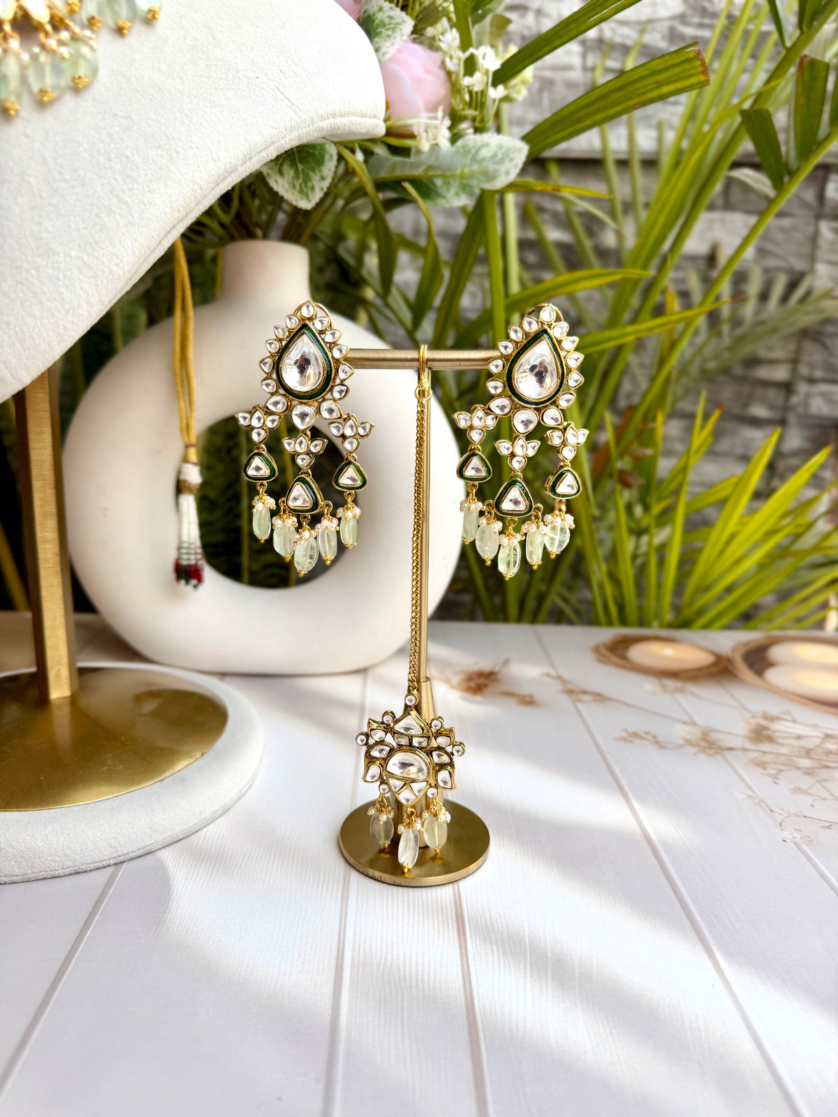 Suhera Fluorite Necklace Set