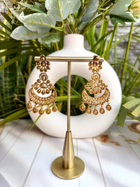 Inaiba Moissanite Chandbali