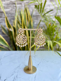 Rafiya Moissanite Chandbali