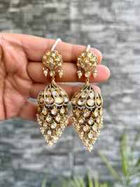 Nushrat Polki Jhumka