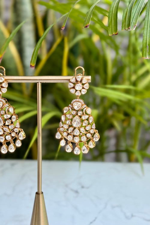 Farisha Moissanite Chandbali