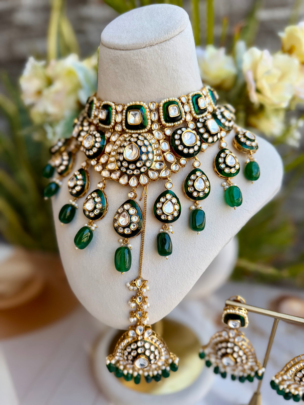 Sifat Polki Necklace Set