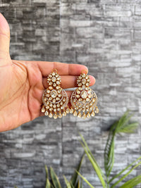 Rafiya Moissanite Chandbali