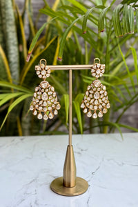 Farisha Moissanite Chandbali