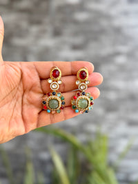 Sobia Navratan Polki Set