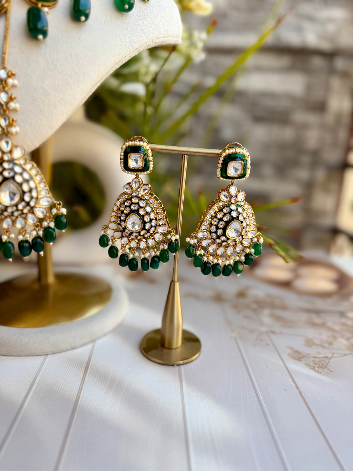 Sifat Polki Necklace Set
