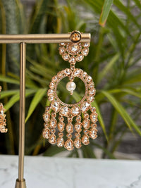 Humaira Polki Chandbali