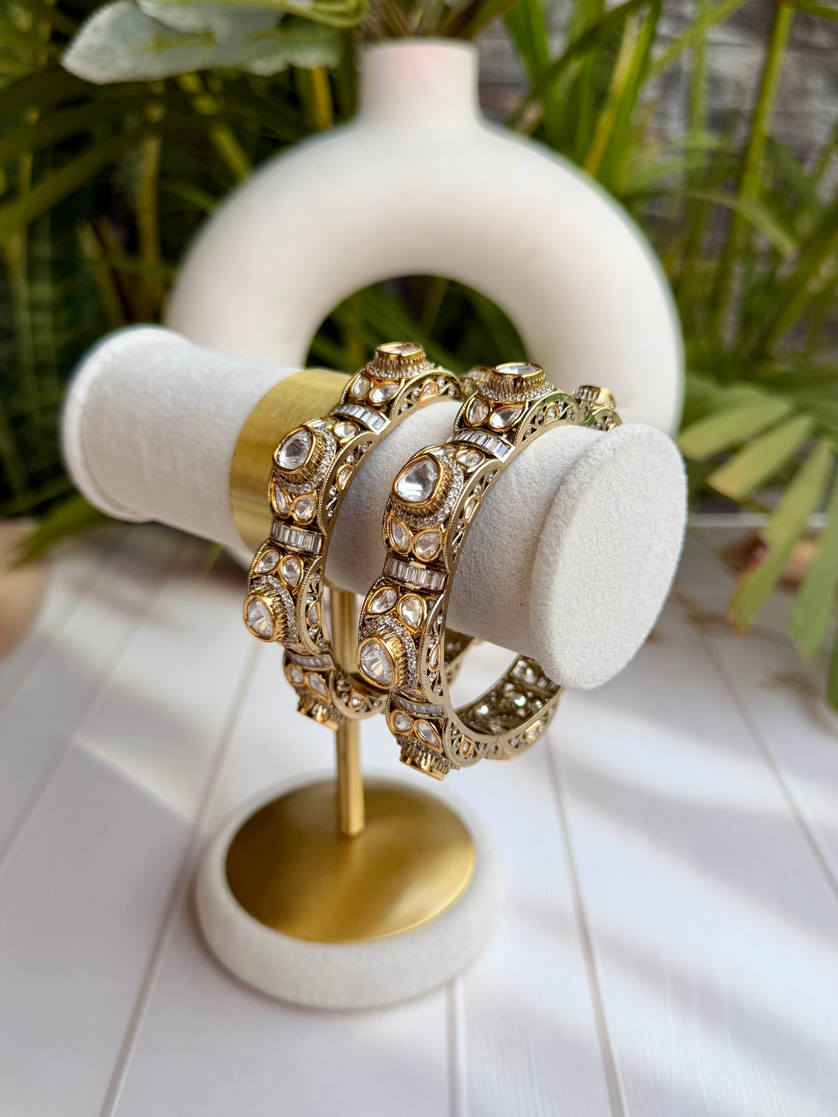 Shabina Polki Bangle