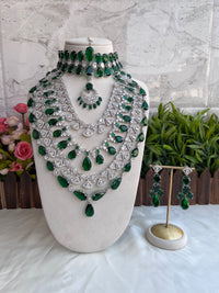 Humaira Emerald Bridal Set