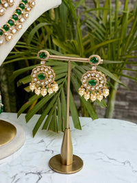 Deepika Emerald Choker