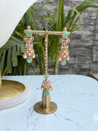 Zareen Fluorite Moissanite Necklace