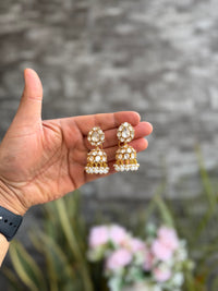 Ruhani Moissanite Jhumka