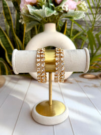 Reshma Polki Bangles Set - Carat Gold