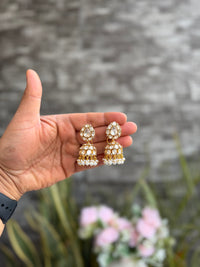 Ruhani Moissanite Jhumka