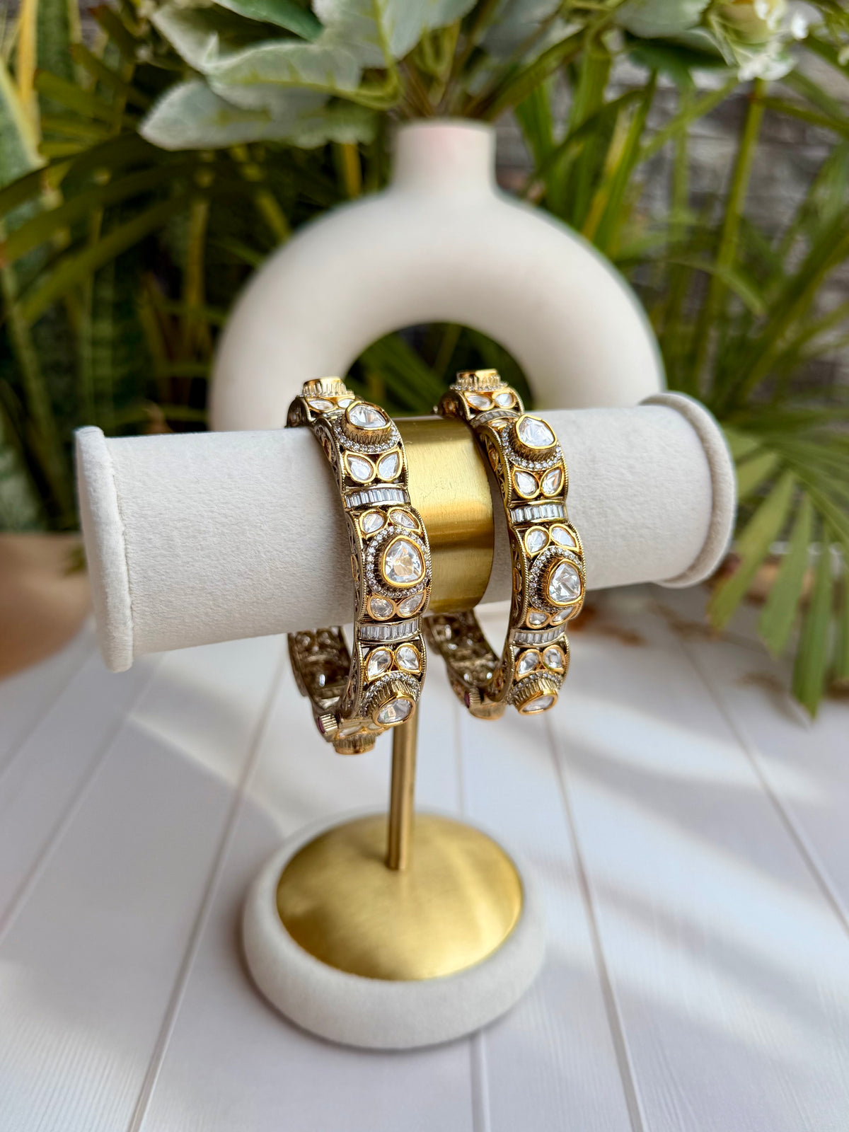 Shabina Polki Bangle