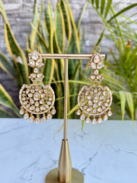 Humaira Moissanite Chandbali