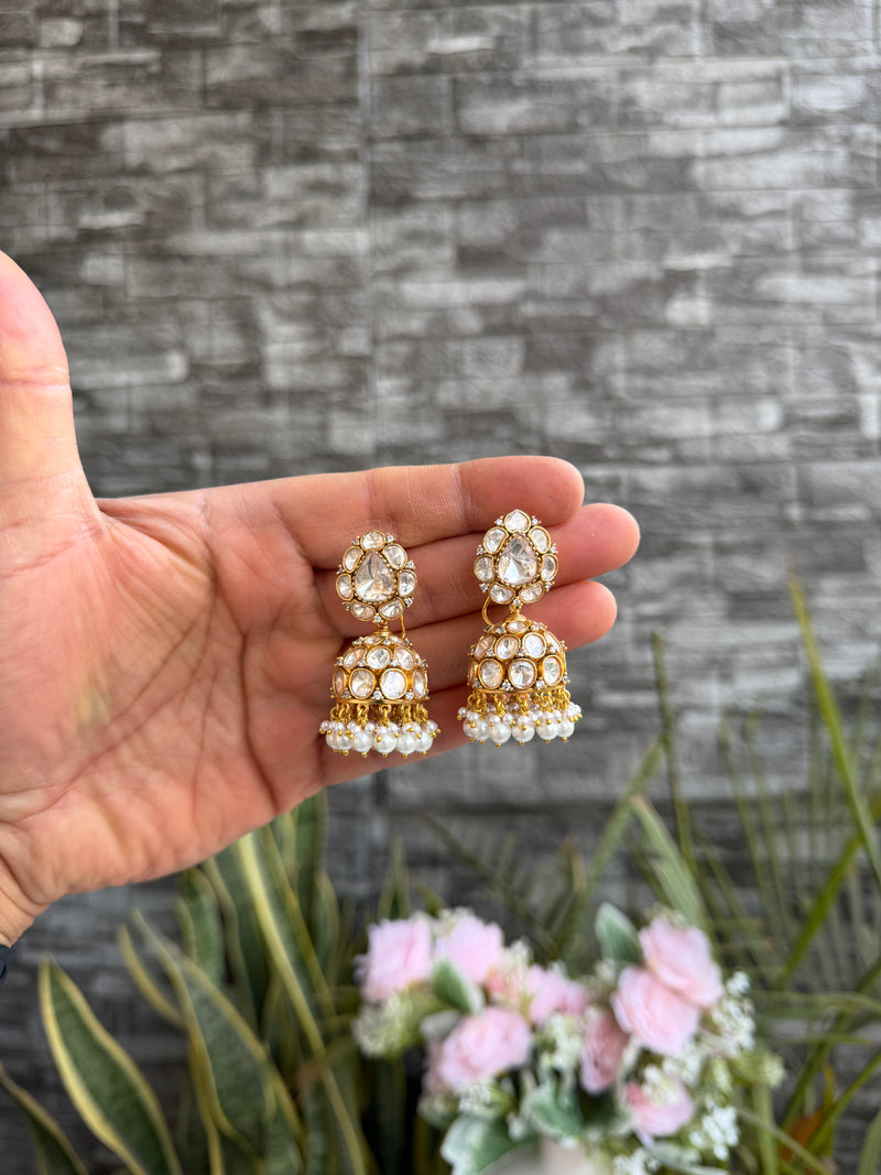 Ruhani Moissanite Jhumka