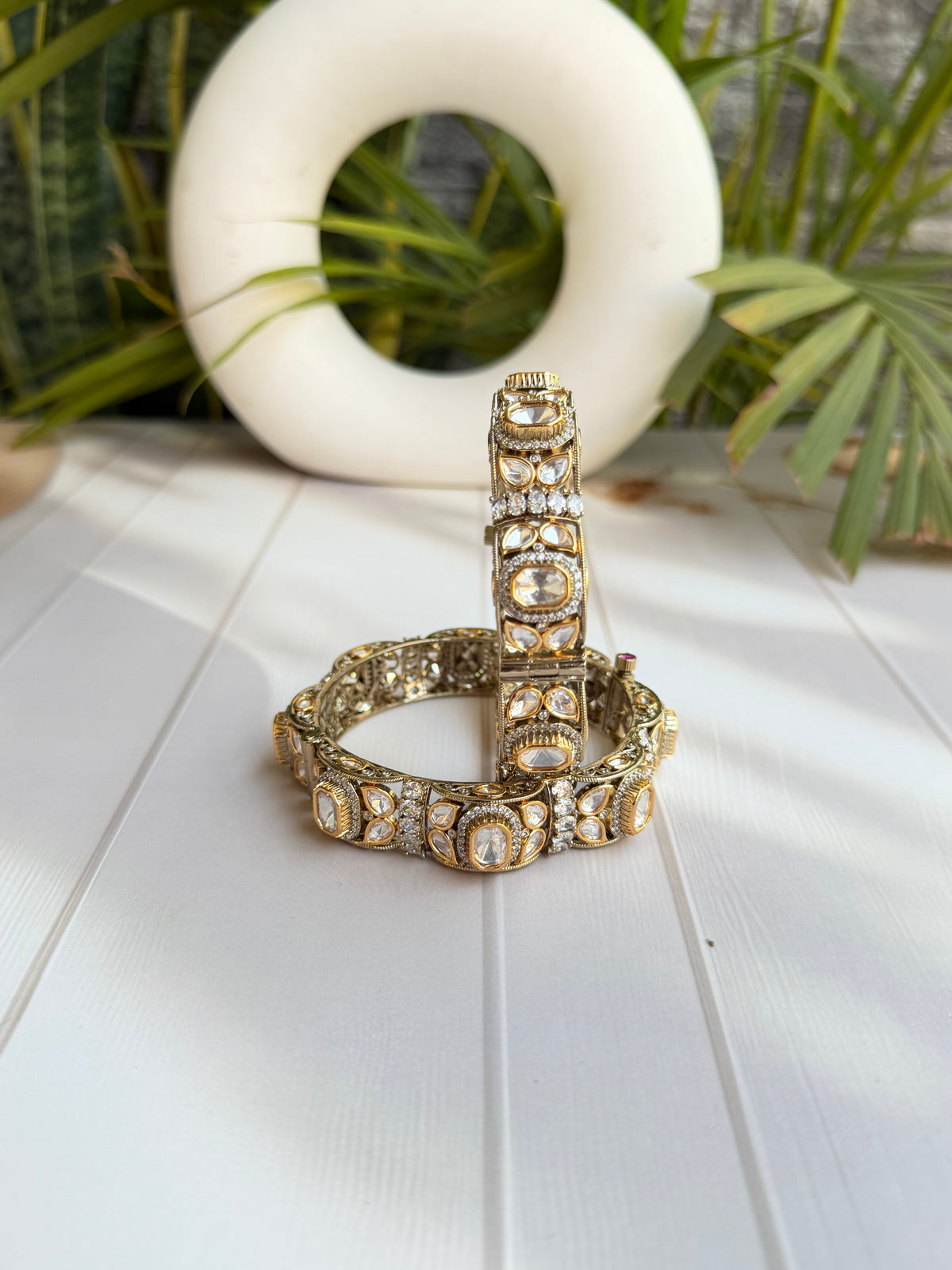 Tanjina Polki Bangle