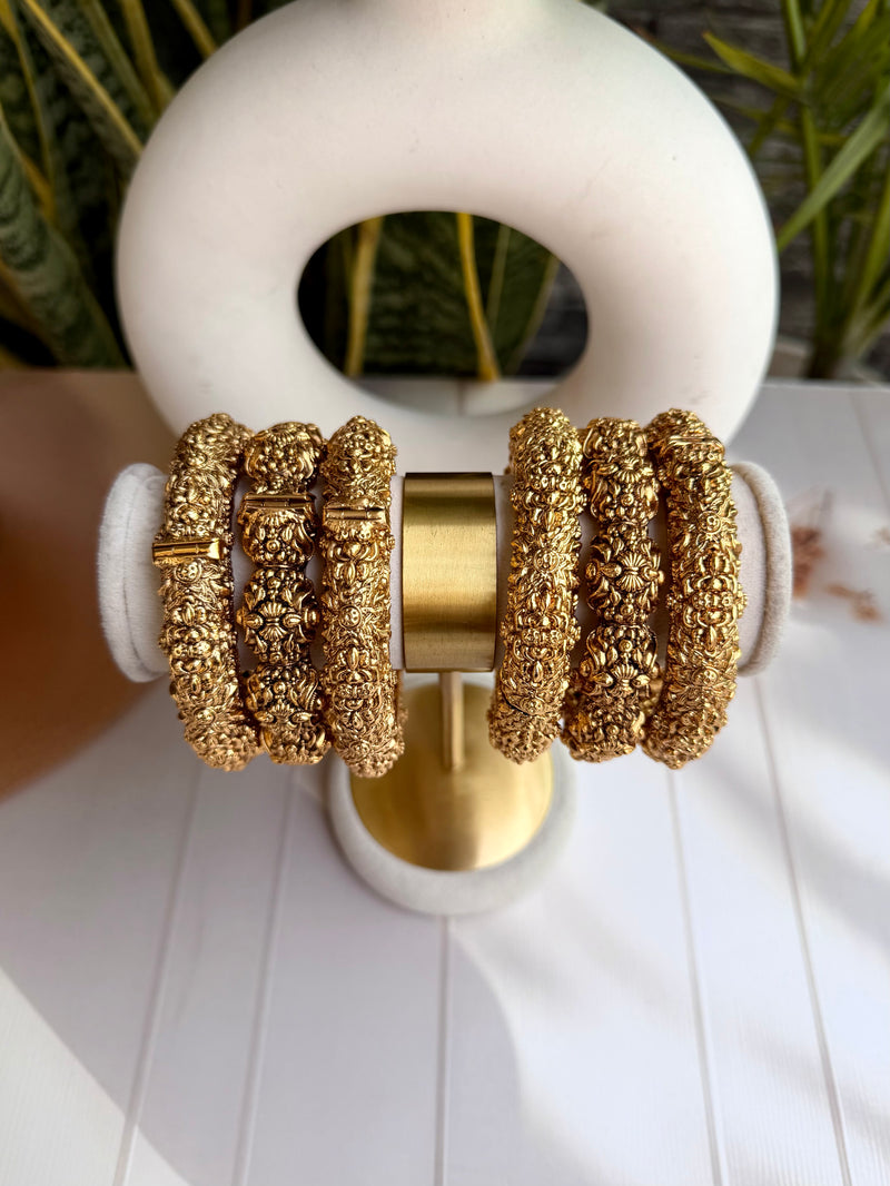 Kashvi Temple Bangle Stack