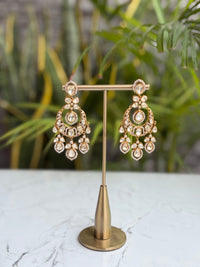 Falak Moissanite Chandbali