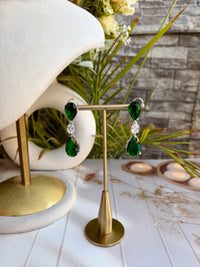 Shaireen Emerald CZ Choker Set