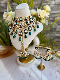 Sifat Polki Necklace Set