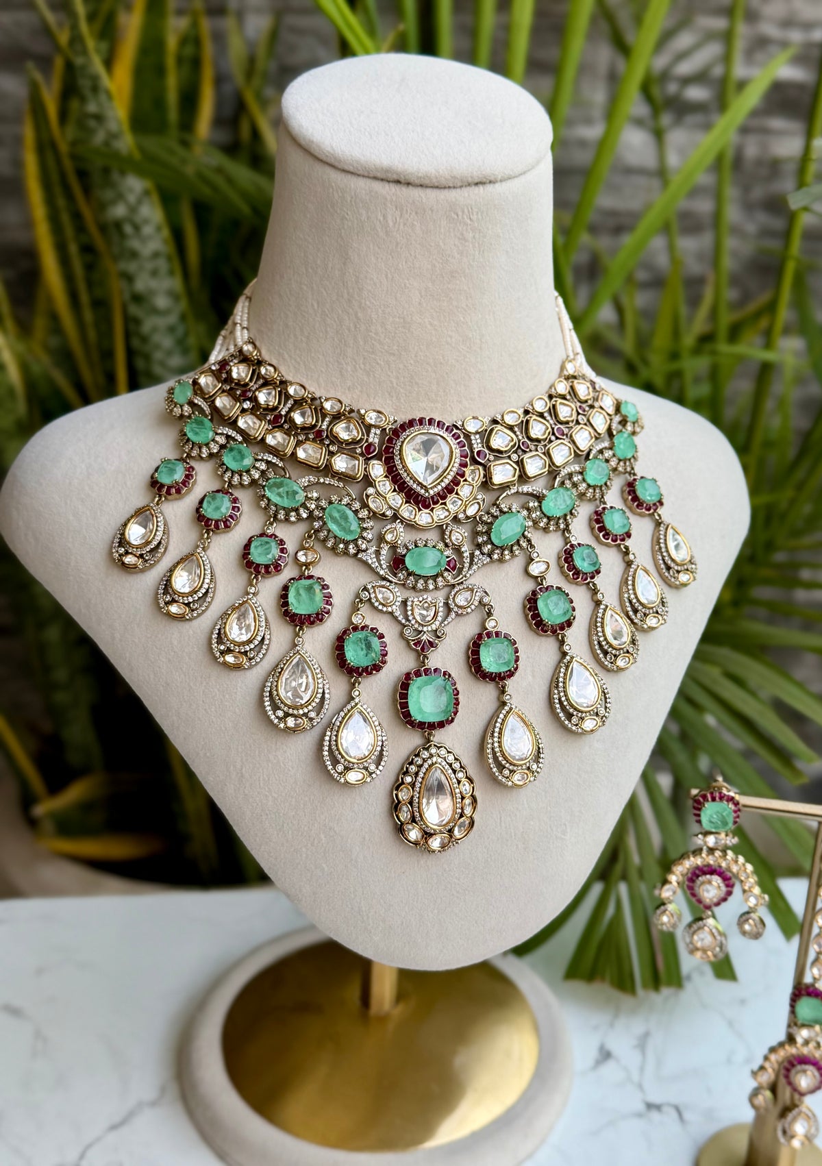 Faiza Moissanite Necklace