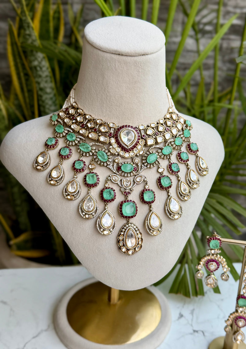 Faiza Moissanite Necklace