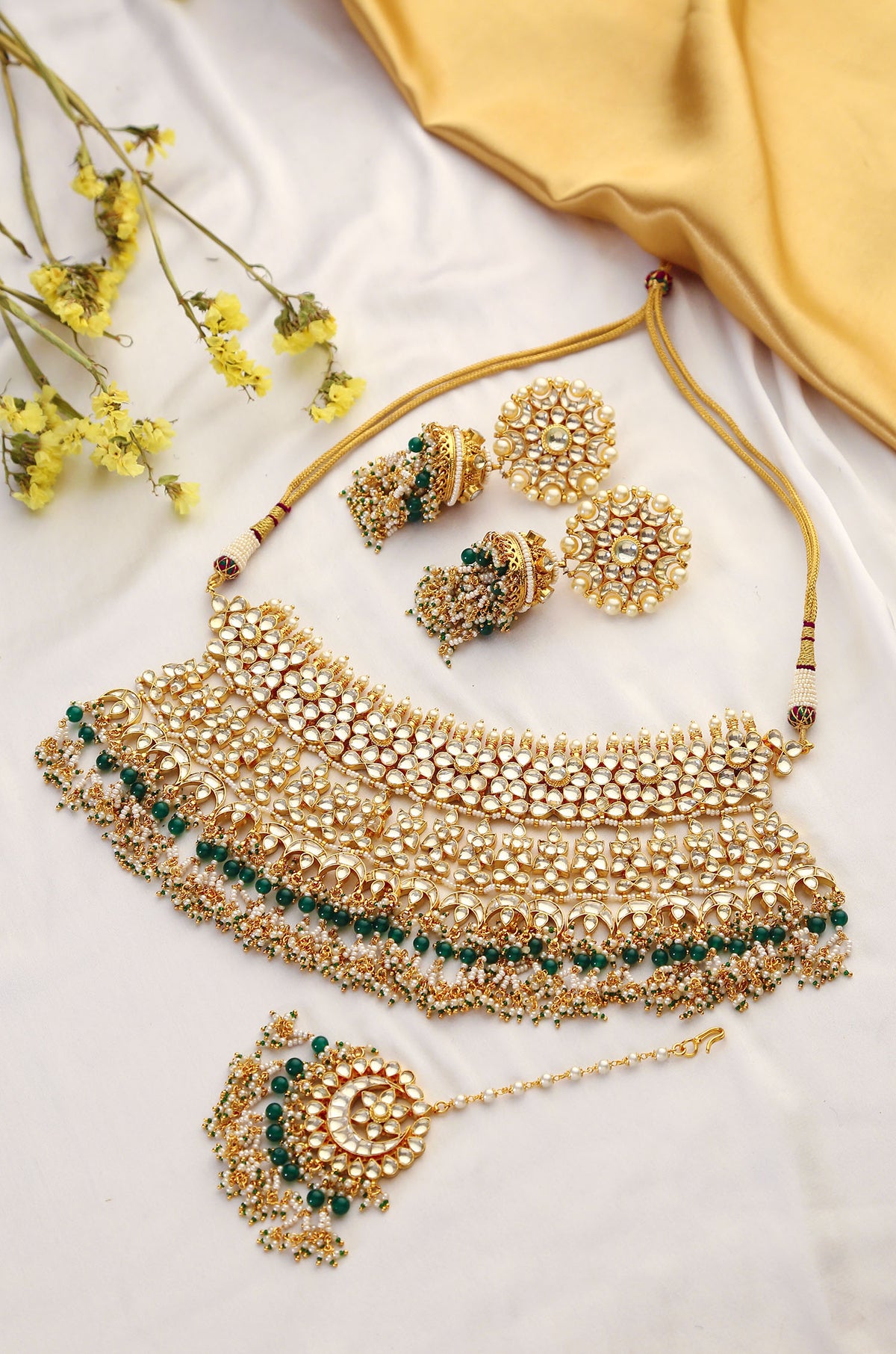 Alfiya Emerald Necklace