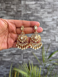 Foziya Moissanite Chandbali