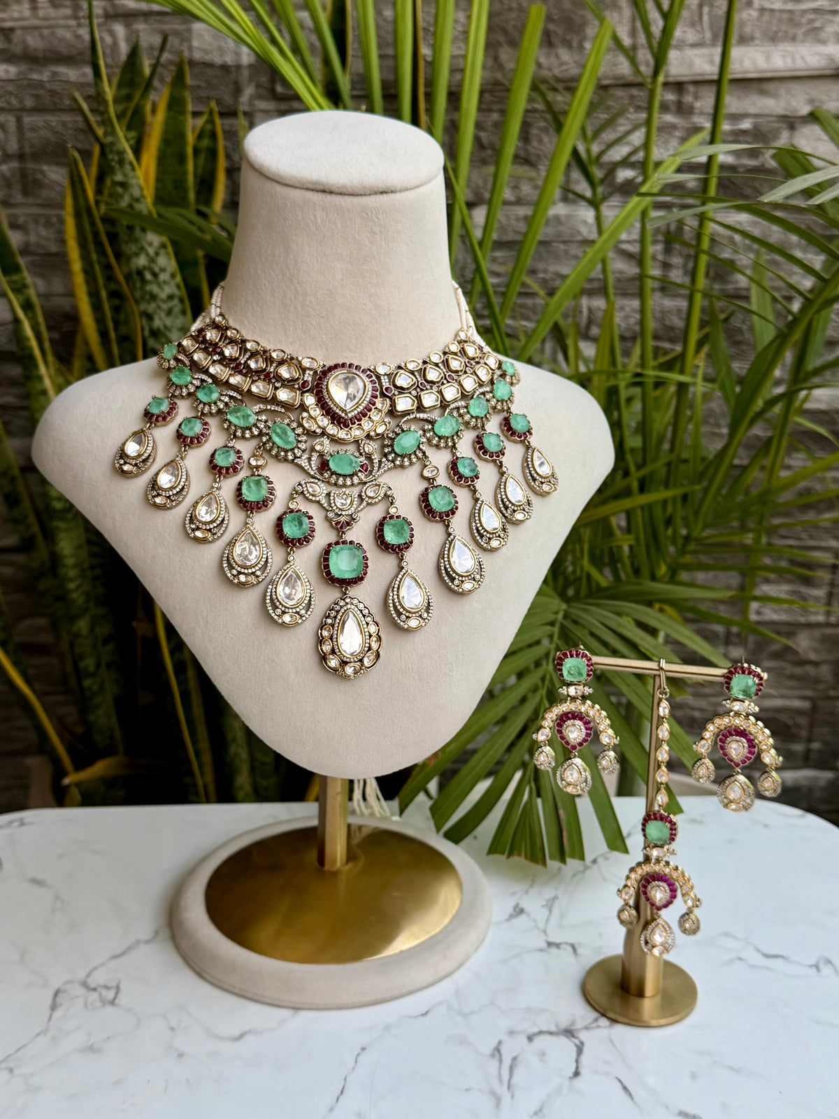 Faiza Moissanite Necklace