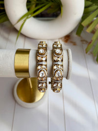 Ruhina Polki Bangle Stack