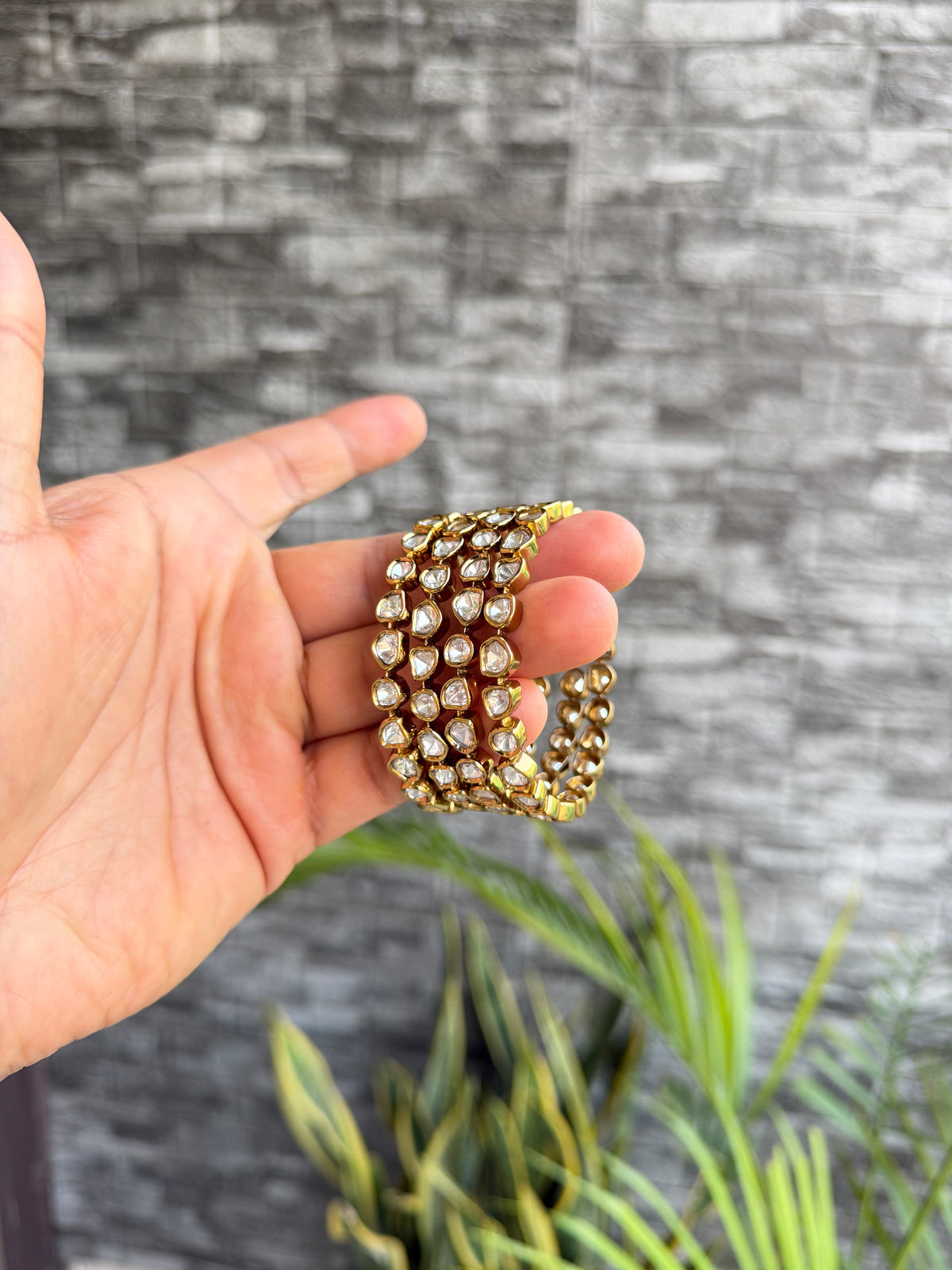 Reshma Polki Bangles Set of 4