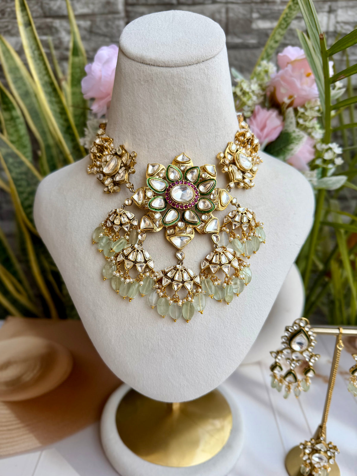 Suhera Fluorite Necklace Set