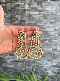 Zoya Moissanite Chandbali