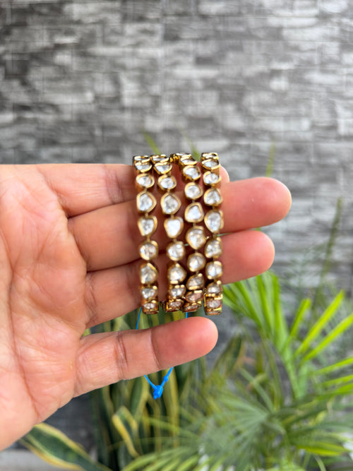 Reshma Polki Bangles Set of 4