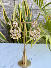 Rashida Moissanite Chandbali