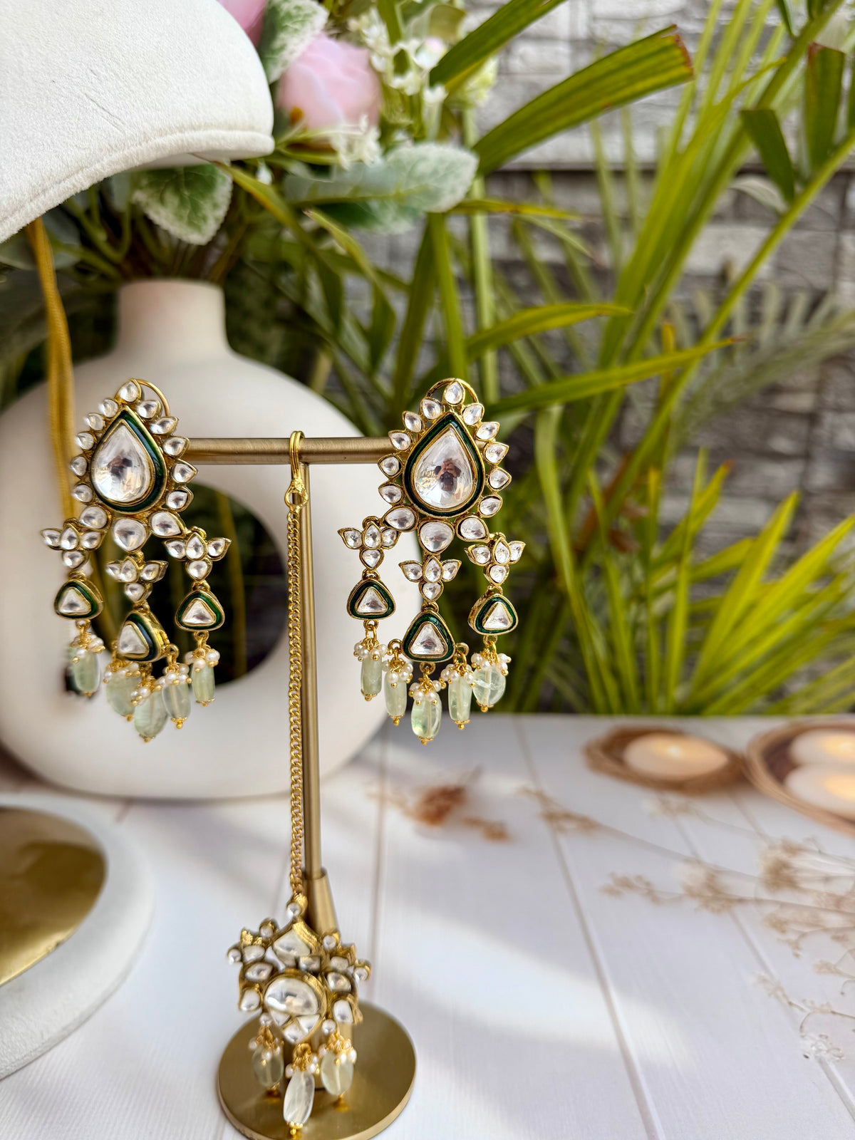 Suhera Fluorite Necklace Set