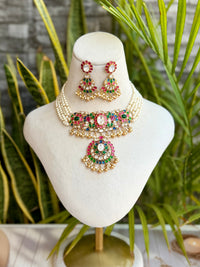 Aneeqa Multi-Color Polki Set