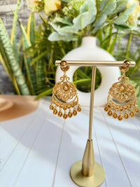 Foziya Moissanite Chandbali