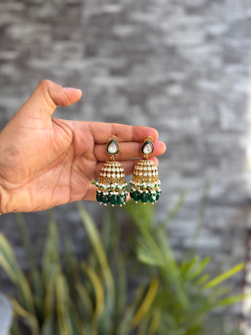 Suhera Emerald Necklace Set